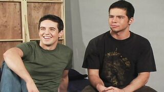Michael Lucas Trains Jimmy Trips & Corey
