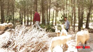 Adam Risso & Javi Mendez Outdoors Bareback