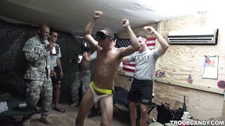 The Troops Came Ready To Party