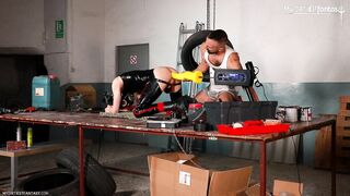 Fisted Rubber Gimp - Part 2