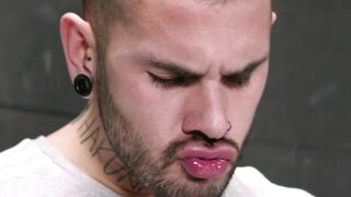 Young Dude Roughly Dominated by XL Muscleman