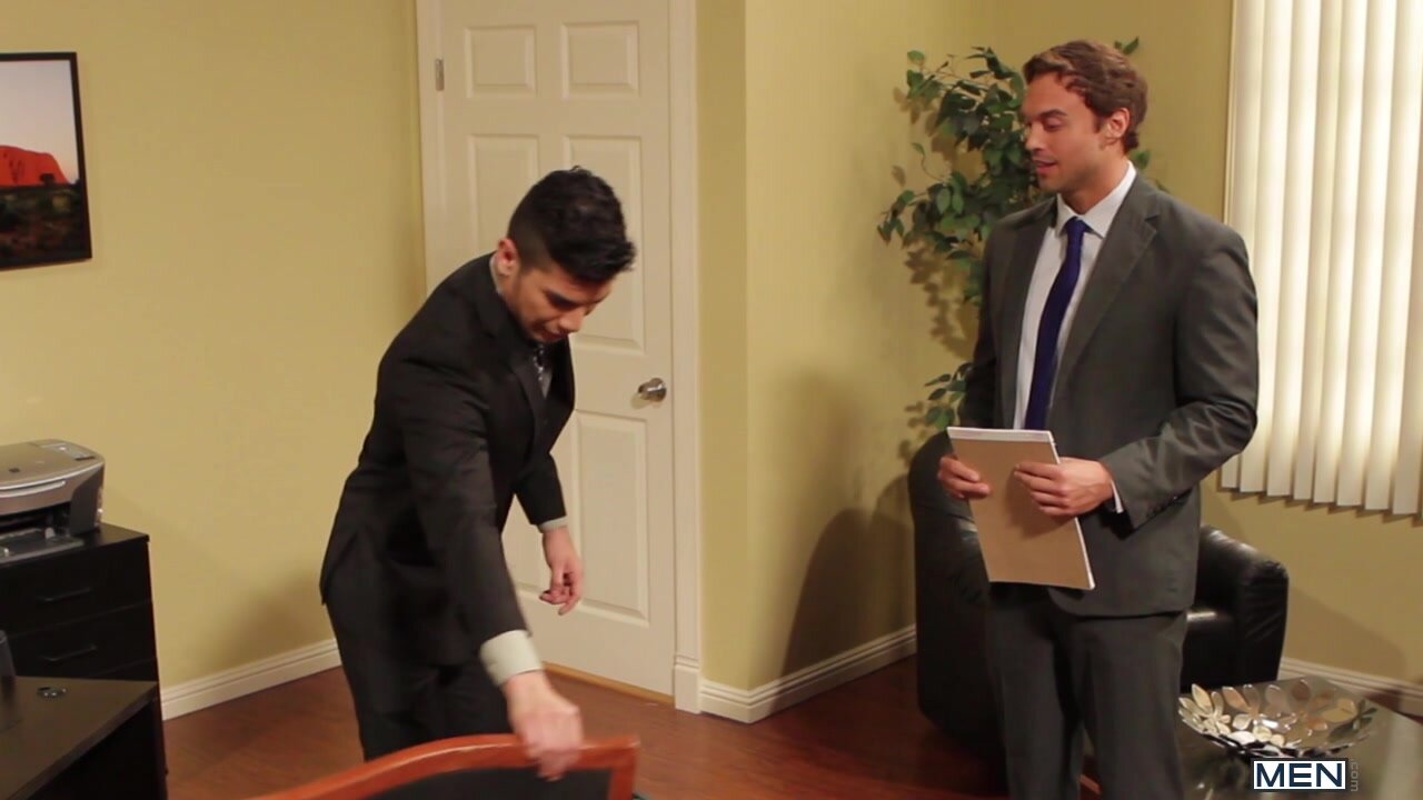 Two men naked and ready for action