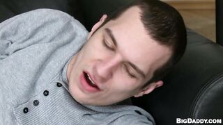 Dave's virgin friend takes it in his tight ass