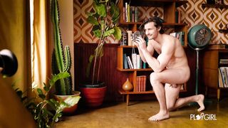 Playgirl April 2022 - Sam Spade - Backstage