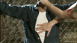 Hot dock worker taken down