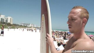 Surfer Dude gets his share of big dick