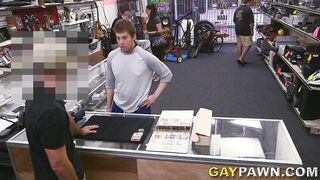 He sells his tight ass for cash