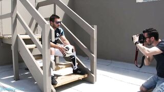 BTS James Nowak's First Outdoor Nude Shoot