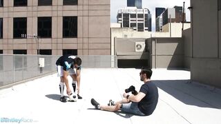 BTS James Nowak's First Outdoor Nude Shoot