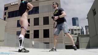 BTS James Nowak's First Outdoor Nude Shoot