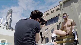 BTS James Nowak's First Outdoor Nude Shoot