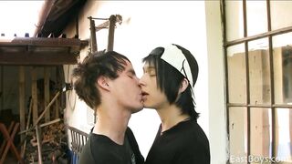 Village Boys - Outdoor Bareback Fuck