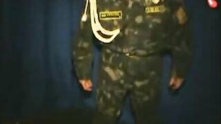 Ukranian soldier foot humiliation