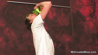 Milk rain ass to mouth