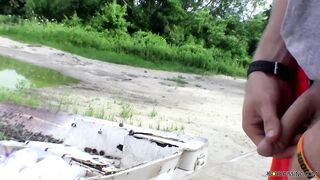 Elijah Knight Outdoor Piss