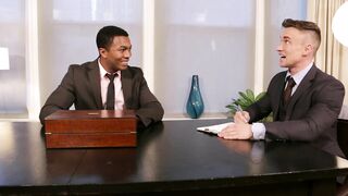 Interracial Sex In Suits
