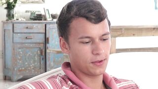 ANDY IS ONE SHY BOY...