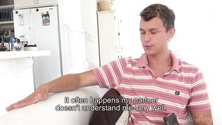 ANDY IS ONE SHY BOY...