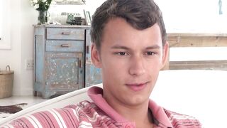 ANDY IS ONE SHY BOY...