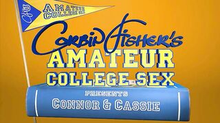 Connor & Cassie - Amateur College Sex