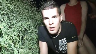 Matt gets deflowered and loaded on the side of the road